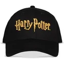 schwarze-gebogene-snapback-kappe-gold-logo-harry-potter-von-difuzed