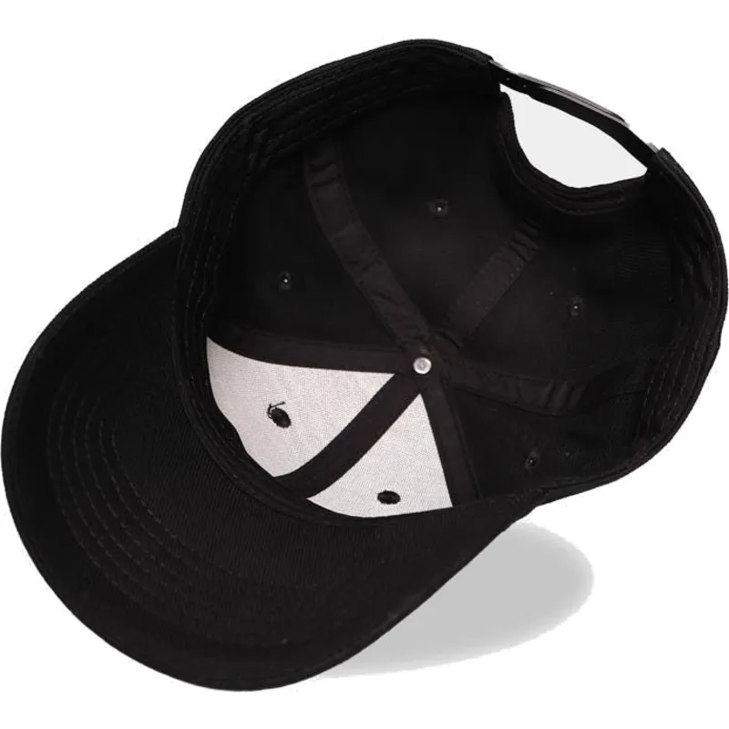 siltovka-zaoblena-cierna-snapback-gold-difuzed