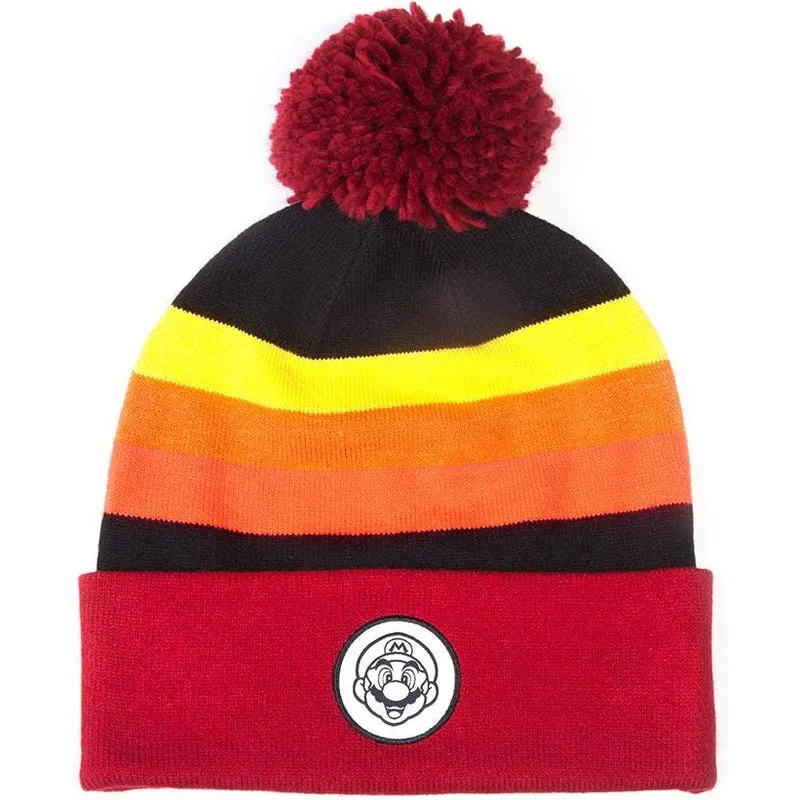 ciapka-jezko-cervena-retro-striped-bros-difuzed