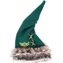 ciapka-zelena-furry-pointy-difuzed