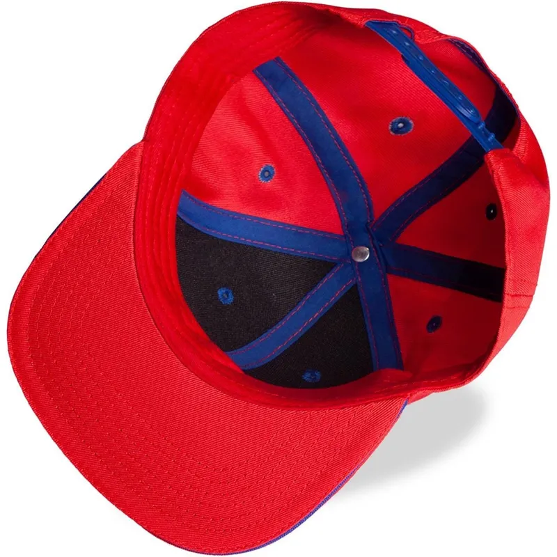 siltovka-rovna-cervena-snapback-pre-deti-difuzed