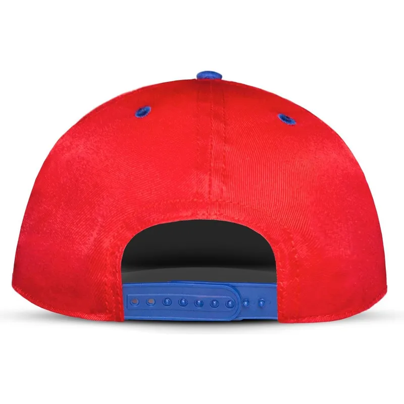 siltovka-rovna-cervena-snapback-pre-deti-difuzed