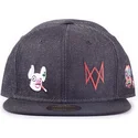 siltovka-rovna-cierna-snapback-vaquero-legion-difuzed