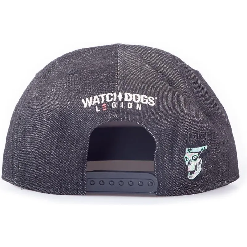 siltovka-rovna-cierna-snapback-vaquero-legion-difuzed