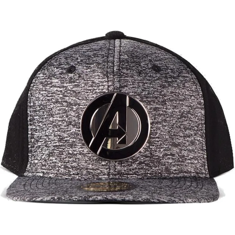 siltovka-rovna-siva-snapback-metal-avengers-difuzed siltovka-rovna-siva-snapback-metal-avengers-difuzed