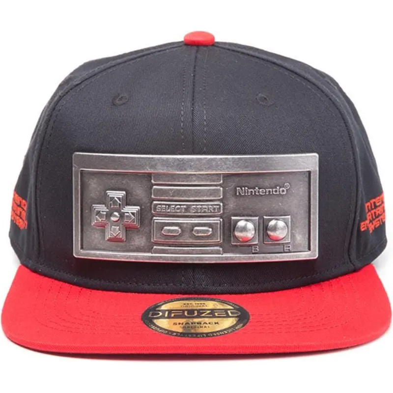 siltovka-rovna-cierna-snapback-metal-plate-controller-difuzed