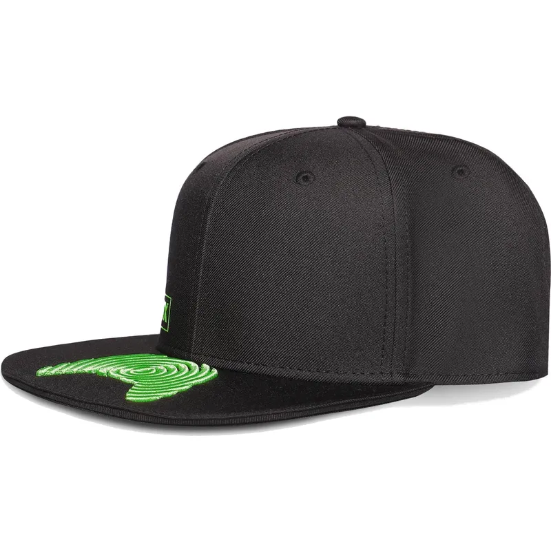 siltovka-rovna-cierna-snapback-visor-controller-microsoft-difuzed