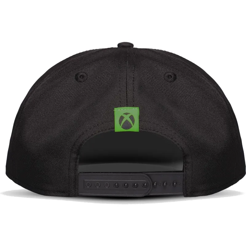 siltovka-rovna-cierna-snapback-visor-controller-microsoft-difuzed