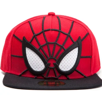 siltovka-rovna-cervena-snapback-3d-mesh-eyes-difuzed