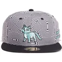 siltovka-rovna-biely-snapback-outer-space-difuzed