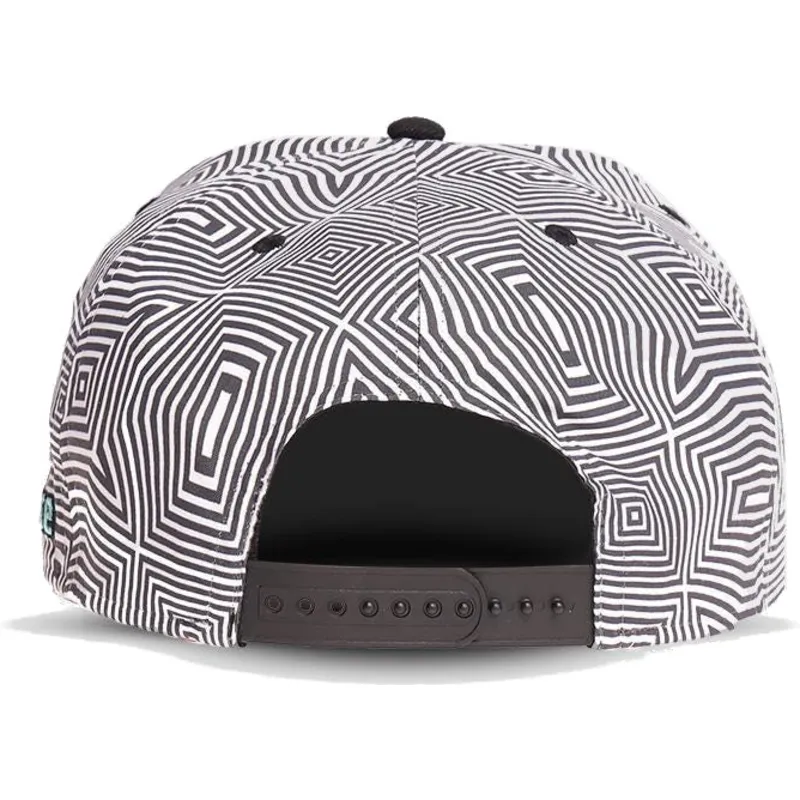 siltovka-rovna-biely-snapback-outer-space-difuzed