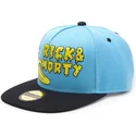 siltovka-rovna-modra-snapback-banana-difuzed