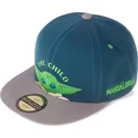 siltovka-rovna-modra-snapback-pre-deti-baby-yoda-the-child-the-mandalorian-difuzed