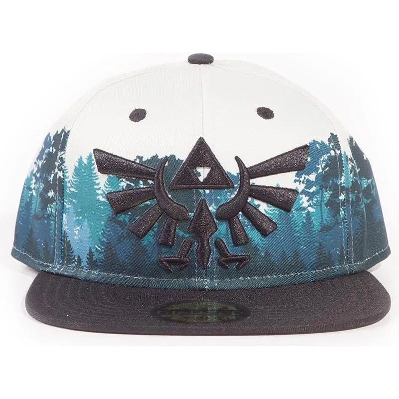 siltovka-rovna-zelena-snapback-green-forest-difuzed