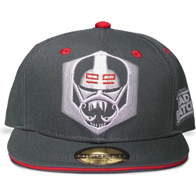siltovka-rovna-siva-snapback-pre-deti-the-bad-batch-difuzed
