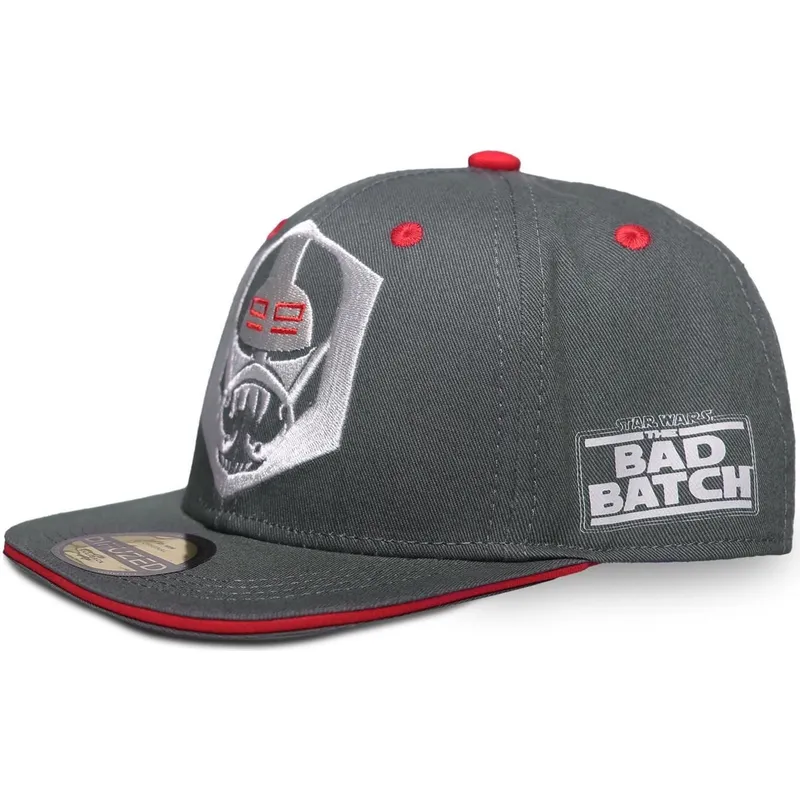 siltovka-rovna-siva-snapback-pre-deti-the-bad-batch-difuzed