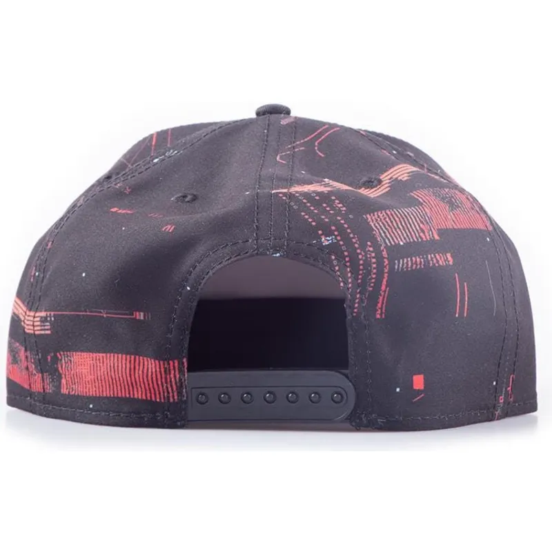 siltovka-rovna-cierna-snapback-glitch-legion-difuzed