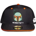 schwarze-und-orangefarbene-snapback-kappe-fur-kinder-boba-fett-kopfgeldjager-the-mandalorian-star-wars-von-difuzed