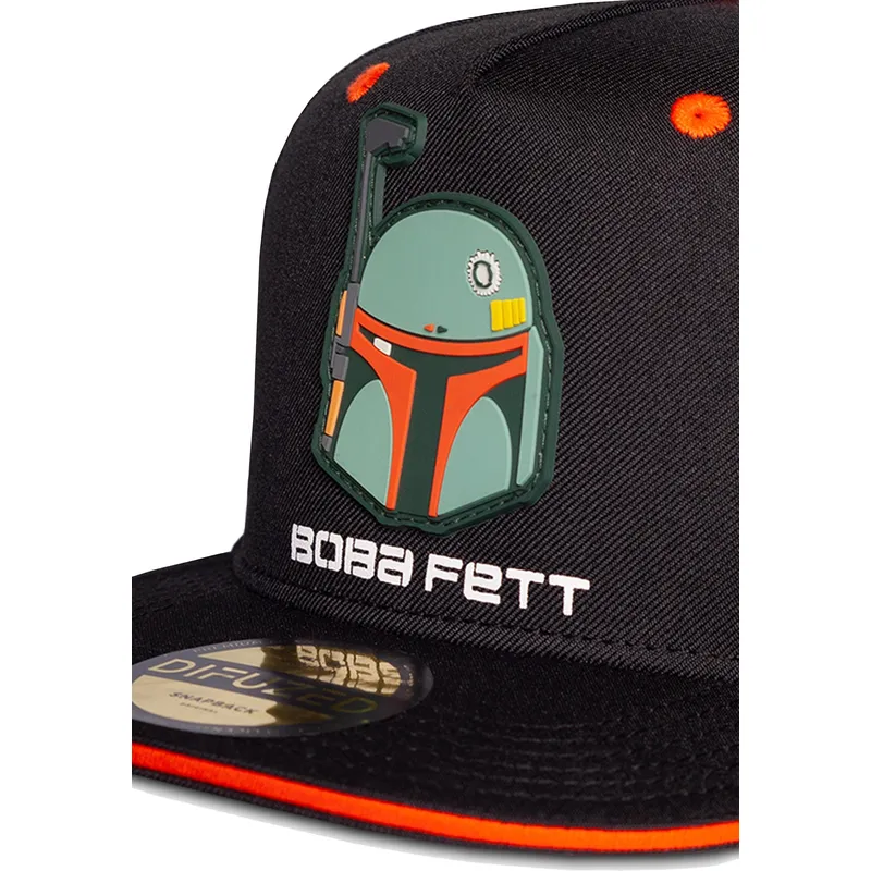 siltovka-rovna-cierna-snapback-pre-deti-bounty-hunter-the-mandalorian-difuzed