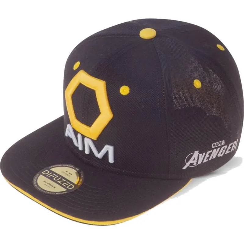 siltovka-rovna-cierna-snapback-aim-avengers-difuzed siltovka-rovna-cierna-snapback-aim-avengers-difuzed