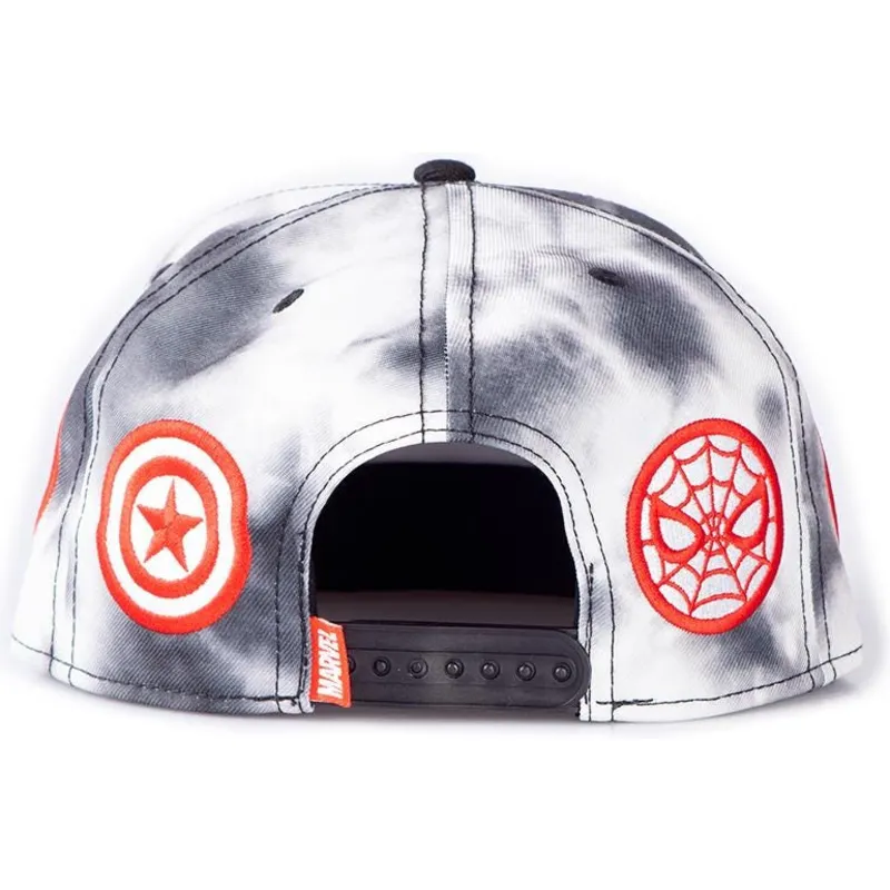 siltovka-rovna-biely-snapback-tye-dye-badge-difuzed siltovka-rovna-biely-snapback-tye-dye-badge-difuzed