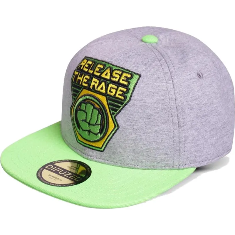 siltovka-rovna-siva-snapback-pre-deti-release-the-rage-difuzed
