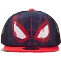 snapback-trucker-cap-in-blau-und-rot-mit-spider-man-gesicht-von-marvel-comics-von-difuzed