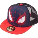 siltovka-rovna-modra-snapback-pre-deti-trucker-face-difuzed