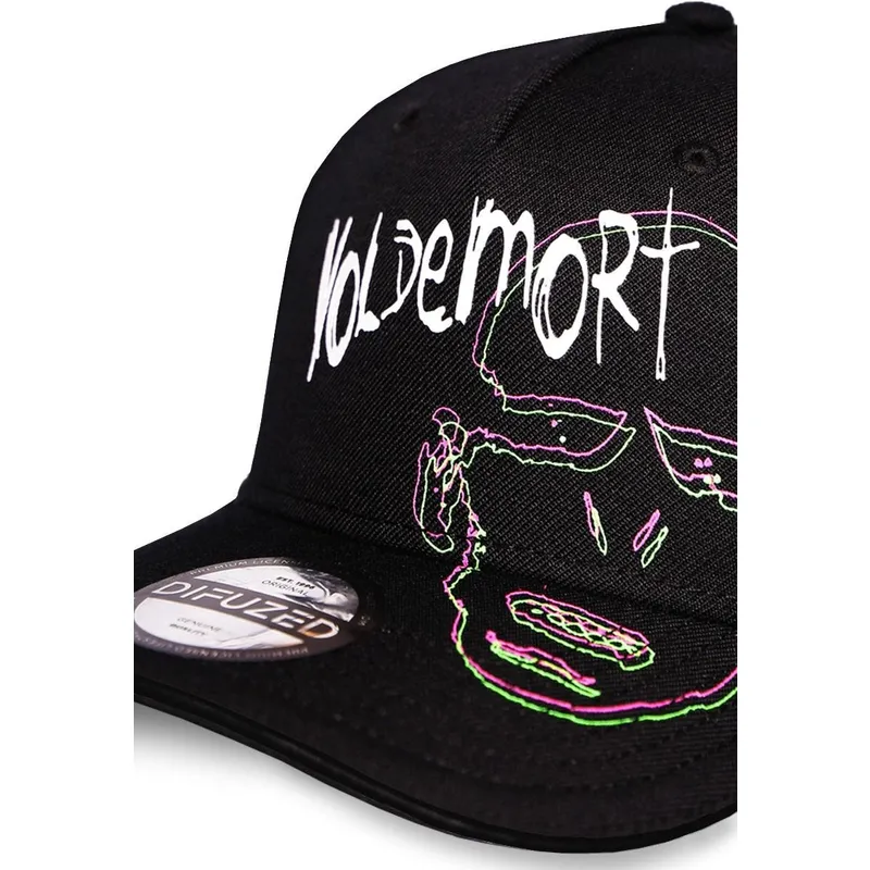 siltovka-zaoblena-cierna-snapback-wizards-unite-difuzed