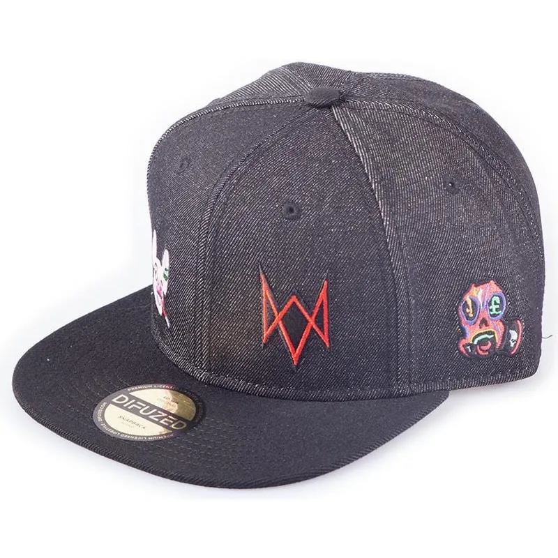 siltovka-rovna-cierna-snapback-vaquero-legion-difuzed