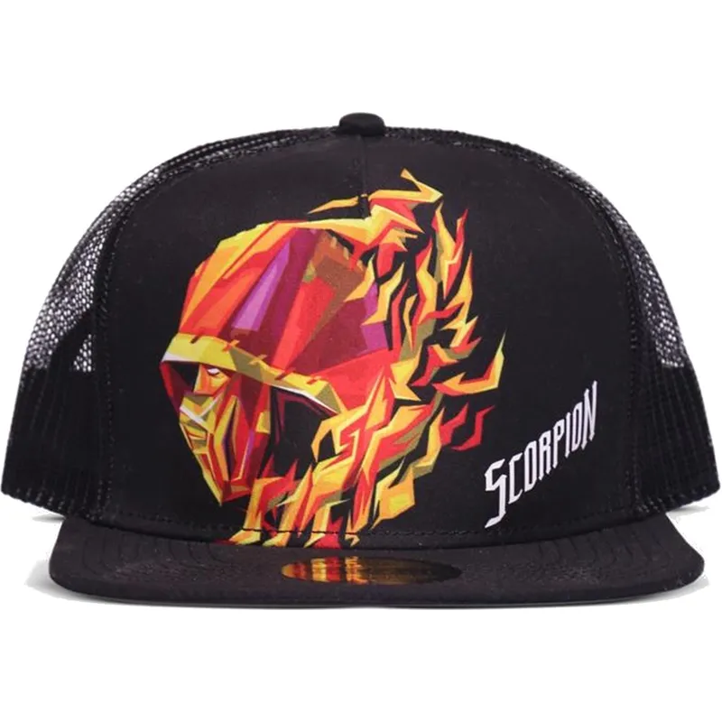 siltovka-rovna-cierna-snapback-trucker-difuzed