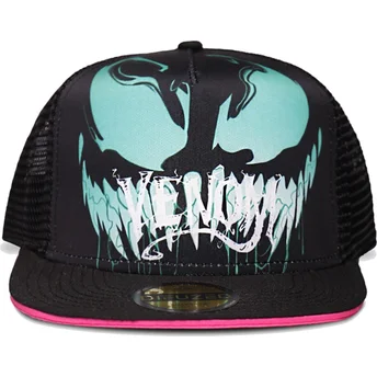siltovka-rovna-cierna-snapback-pre-deti-trucker-difuzed
