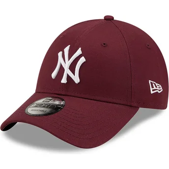 siltovka-zaoblena-cervena-nastavitelny-9forty-league-essential-new-york-yankees-mlb-new-era