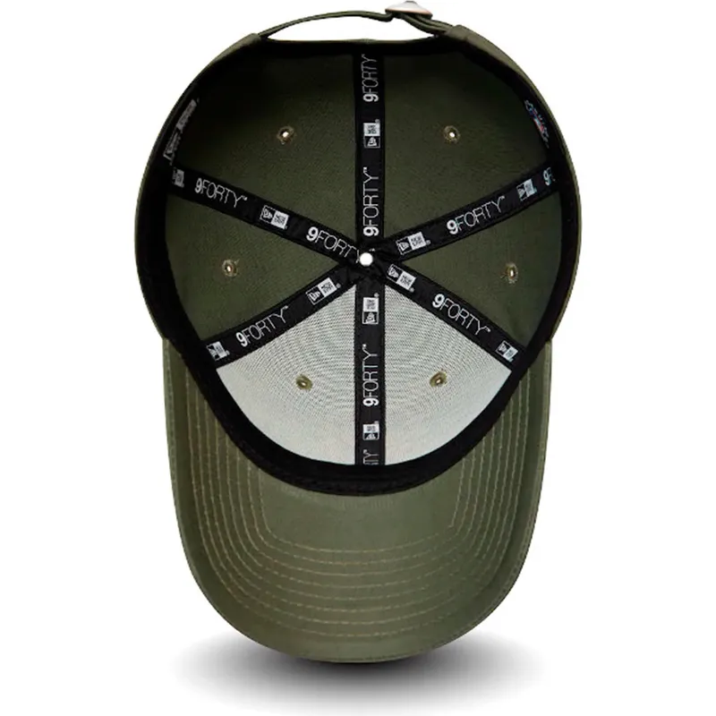 cap-zaoblena-green-adjustable-strap-9forty-league-essential-new-york-yankees-mlb-new-era cap-zaoblena-green-adjustable-strap-9forty-league-essential-new-york-yankees-mlb-new-era