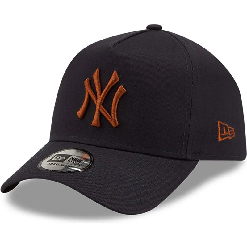 siltovka-zaoblena-tmavomodra-snapback-9forty-e-frame-new-york-yankees-mlb-new-era