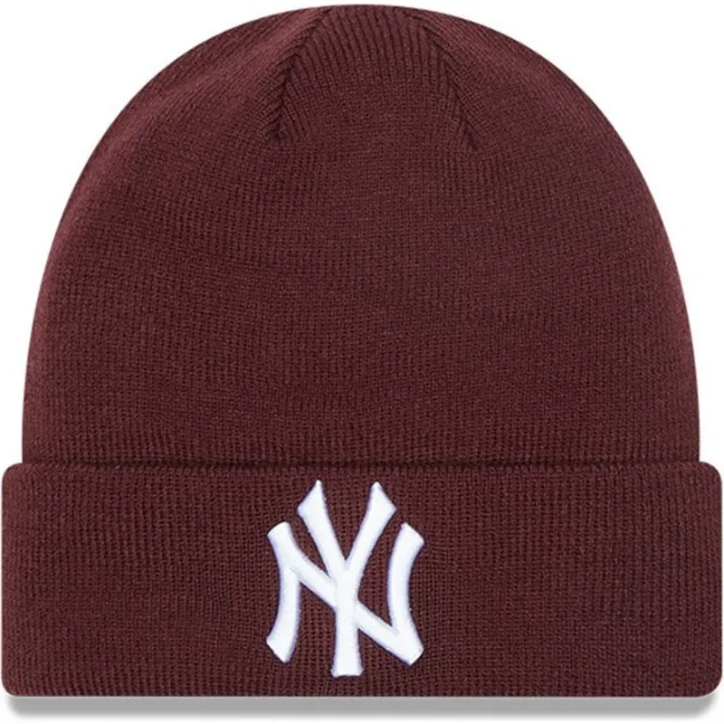 ciapka-cervena-cuff-beanie-league-essential-new-york-yankees-mlb-new-era ciapka-cervena-cuff-beanie-league-essential-new-york-yankees-mlb-new-era