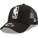 schwarze-a-frame-nba-trucker-cap-von-new-era