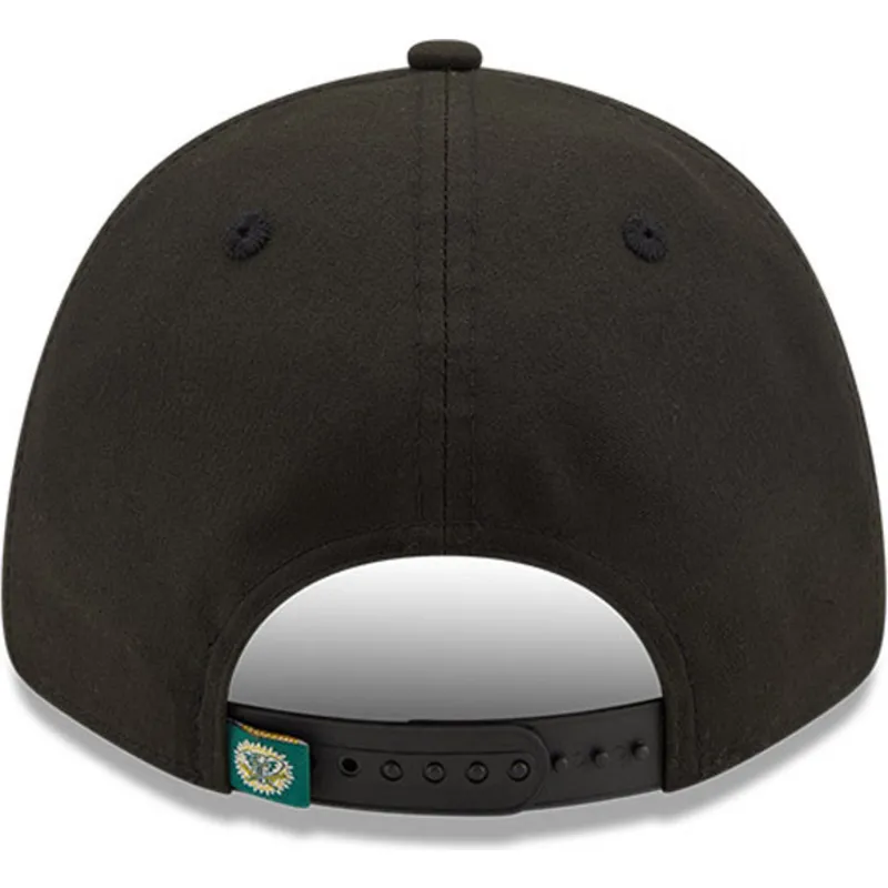 siltovka-zaoblena-cierna-snapback-9forty-elemental-oakland-athletics-mlb-new-era