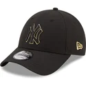 siltovka-zaoblena-cierna-nastavitelny-9forty-black-and-gold-new-york-yankees-mlb-new-era