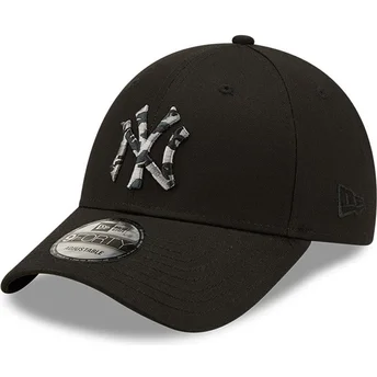 siltovka-zaoblena-cierna-nastavitelny-9forty-camo-infill-new-york-yankees-mlb-new-era