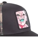 capslab-dragon-ball-kid-buu-dbz5-buu2c-schwarze-und-camouflage-trucker-kappe