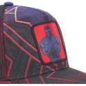 siltovka-zaoblena-tmavomodra-snapback-pan1-wakanda-forever-black-panther-marvel-comics-capslab