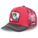 capslab-bulma-db2-bul2-dragon-ball-red-and-black-trucker-hat