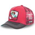 trucker-cap-rot-und-schwarz-bulma-db2-bul2-dragon-ball-von-capslab