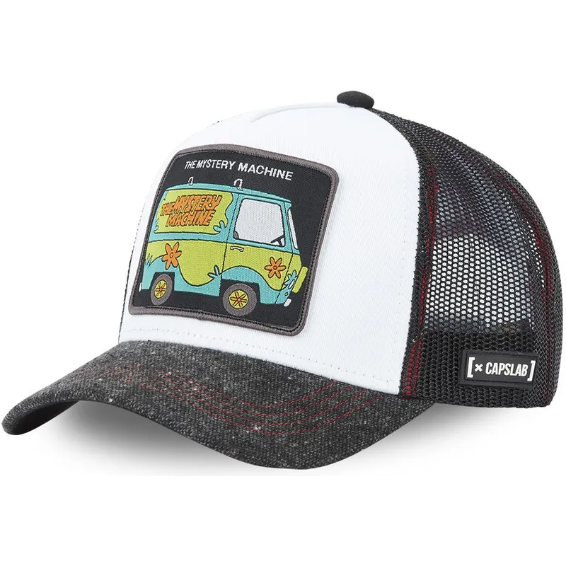 siltovka-zaoblena-biely-snapback-mac-the-mystery-machine-scooby-doo-capslab