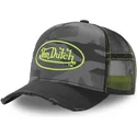 siltovka-zaoblena-siva-snapback-cam-yel-von-dutch
