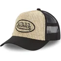 trucker-cap-braun-und-schwarz-paille-von-von-dutch