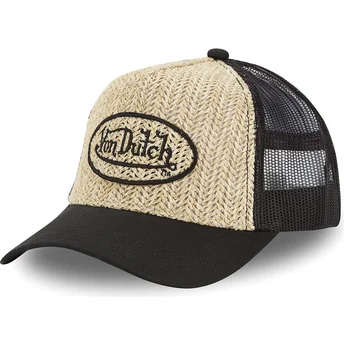 siltovka-zaoblena-hneda-snapback-paille-von-dutch