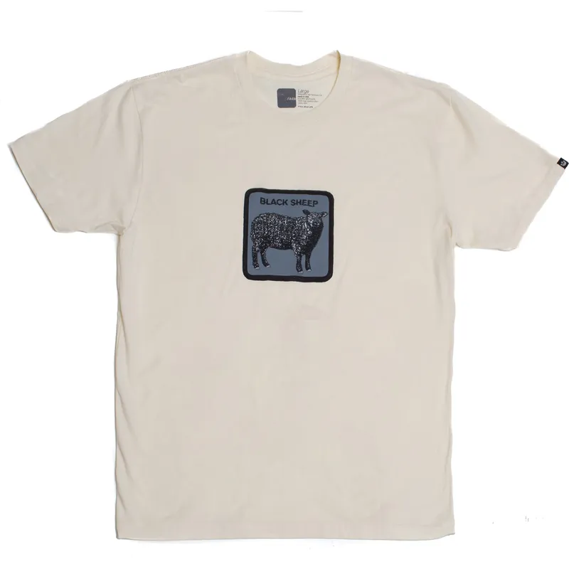 tricka-kratky-rukav-bezova-black-sheep-herd-me-the-farm-goorin-bros