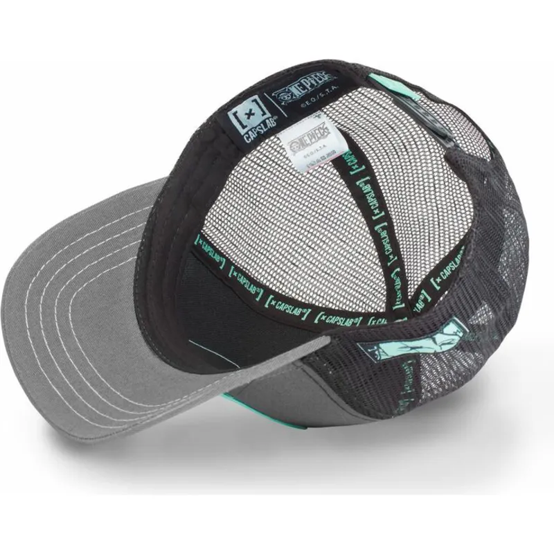 cap-zaoblena-gray-snapback-roronoa-zoro-one-piece-capslab cap-zaoblena-gray-snapback-roronoa-zoro-one-piece-capslab